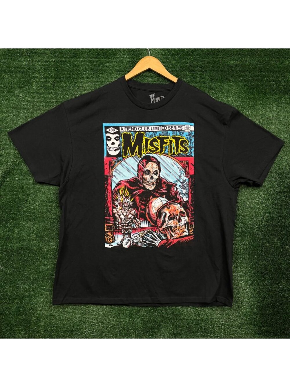 The Misfits A Fiend Club Limited Series Comic Poster Punk Rock Band T-Shirt XXL